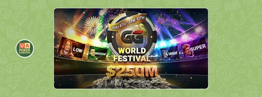 GG World Festival 2025: гарантії $250,000,000 та три івенти по $10,000,000 GTD