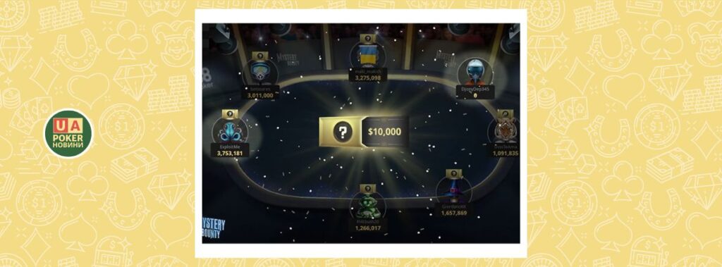 Виступ українців на $100,000 Mystery Bounty Main Event на 888poker