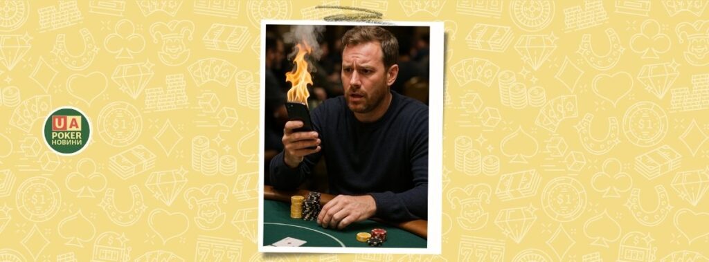 У гравця загорівся iPhone просто за столом WSOP Circuit